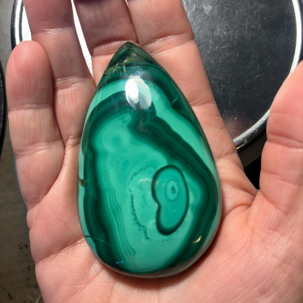 Aura’s Boutique | XL Malachite Cabochon – 4.13 oz of Luxe Earth Magic